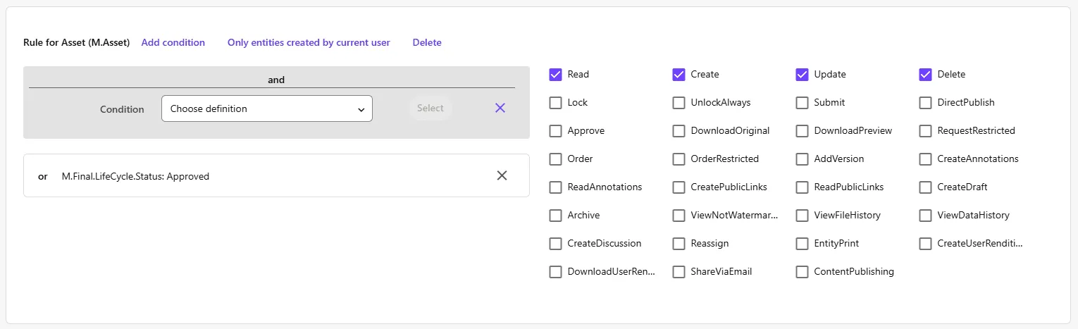 Group policy rule